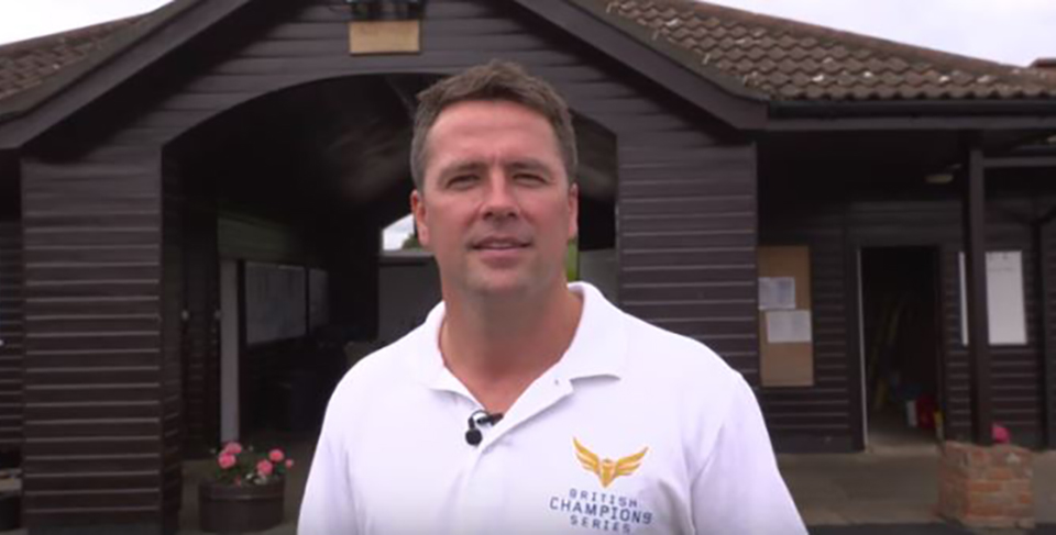 Michael Owen learns to ride a racehorse with Ryan Moore