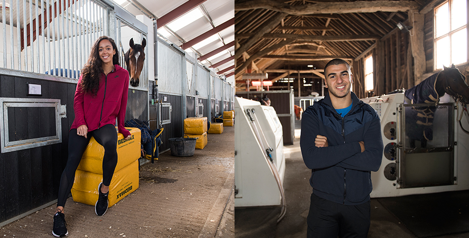 Adam Gemili and Katarina Johnson-Thompson