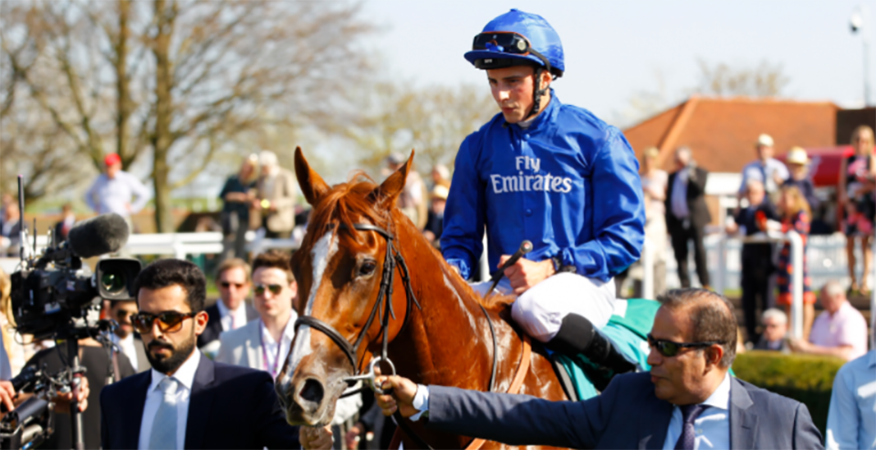 Masar wins the Craven Stakes