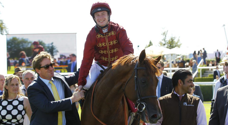Lightning Spear wins the Qatar Sussex Stakes