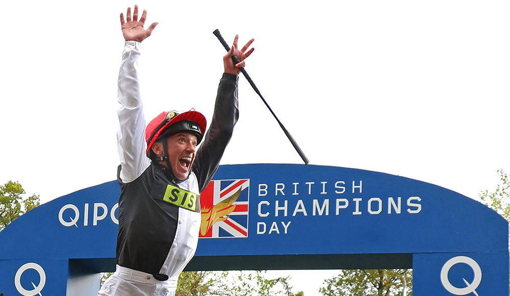 Frankie Dettori dismount