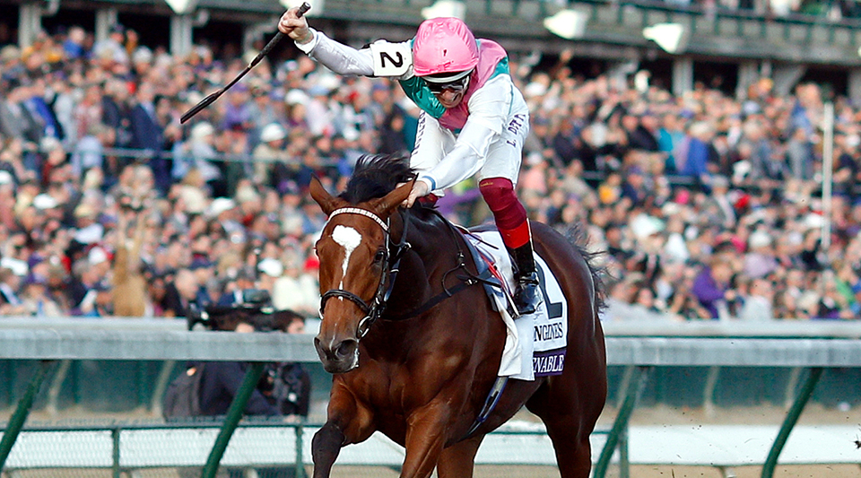 ENABLE (Frankie Dettori) wins The Breeders' Cup Turf