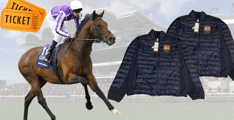 Guineas tickets and champions series jackets