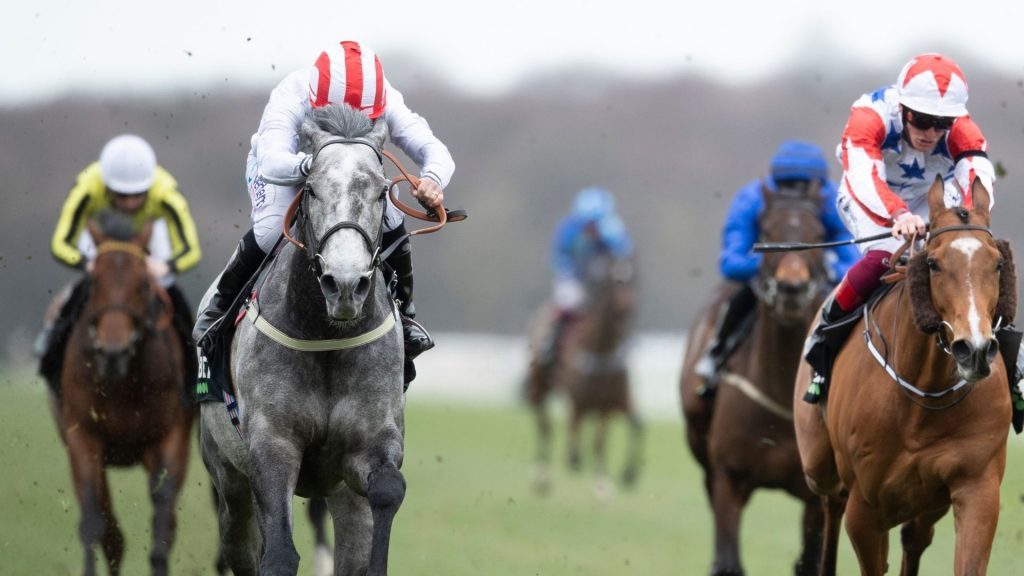 Top Rank wins the Doncaster Mile under PJ Mcdonald