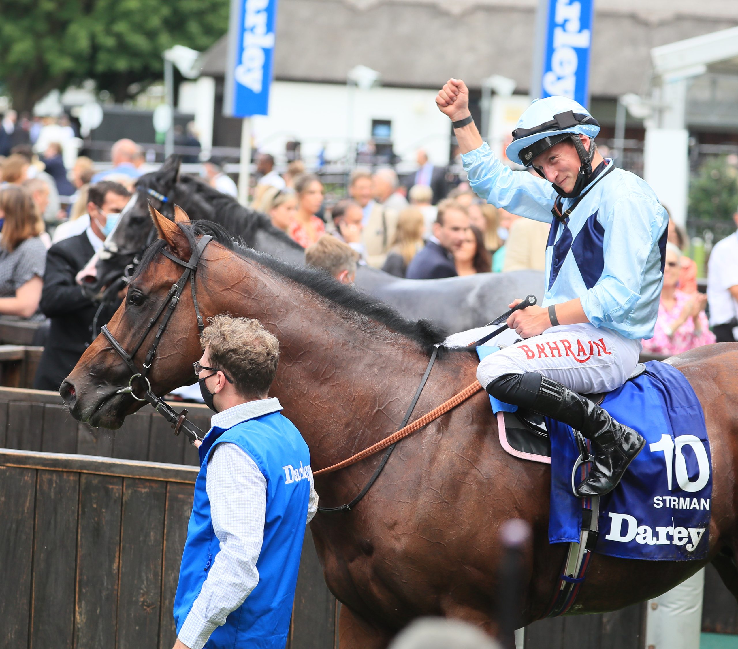 Starman wins the Darley July Cup
